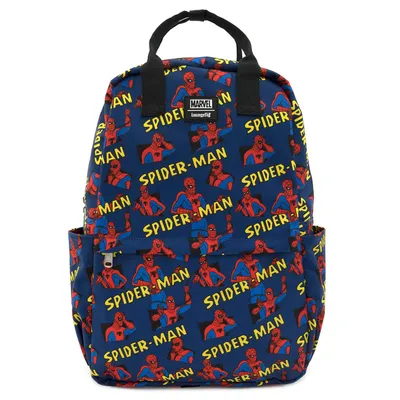 Produktbild von Loungefly Marvel by Loungefly Backpack Spider-Man AOP