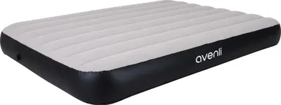 Produktbild von Avenli aufblasbares Luftbett / Campingmatratze grau 191x137x25 cm