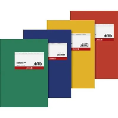 Produktbild von BRUNNEN Diarien A5 kariert 60 Blatt Glanzkarton 1043942