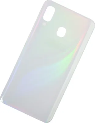 Produktbild von Für Samsung Galaxy A40 A405F Akkudeckel Back Cover Mit Kleber Weiss