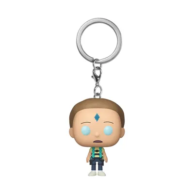 Image de Rick And Morty - Death Crystal Morty - Porte-clés Funko Pocket POP ! Keyc