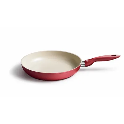 Produktbild von Kelomat Brat Pfanne CeraMic Color Ø28 cm dunkelrot Spezialbeschichtung