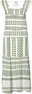 Image de Vero Moda Dicthe Robe midi sans manches Vert M Femme Vert M