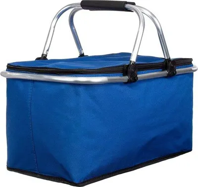 Image de Glacière pliable, env. 46 x 23 x 27 cm, bleue