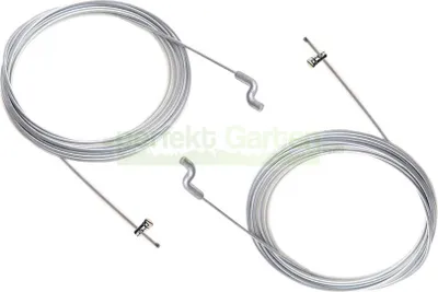 Immagine prodotto di 2 X 250 cm cavo Bowden Z/S gancio cavo tosaerba freno motore ruota motrice cavo acceleratore