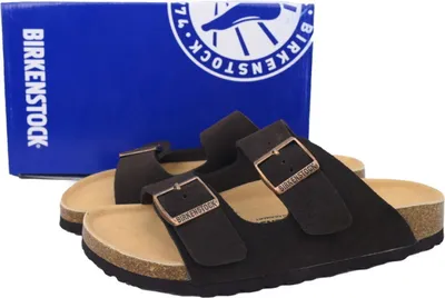Produktbild von Birkenstock Arizona Soft Footbed Mokka Velourleder