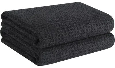 Productafbeelding van Microvezel theedoeken, zwart, 40 x 70 cm, 2 stuks