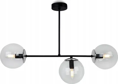 Produktbild von Moderne Hängelampe Glaskugeln Led Kronleuchter