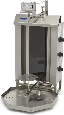 Produktbild von Maxima - Gastro Dönergrill - 3 Brenner - 30 kg Fleisch - Elektrisch