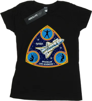 Produktbild von NASA - "Spacelab Life Science" T-Shirt für Damen BI44618 (M) (Schwarz)