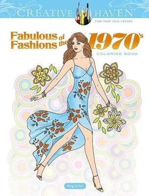 Produktbild von Creative Haven Fabulous Fashions of the 1970s Coloring Book