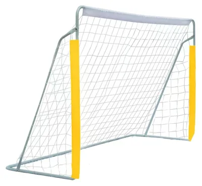 Image de But de football portable de 240 cm avec filet résistant aux intempéries et sac de transport