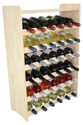 Image de Étagère en bois pour 36 bouteilles de vin
