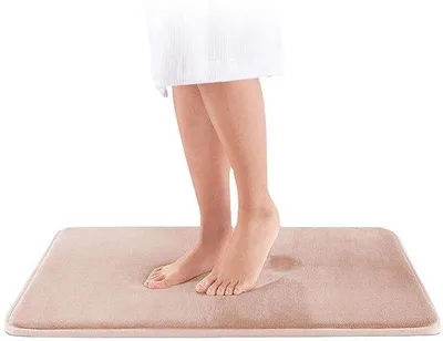 Produktbild von Famanu Badmatte mit m Traagschaum - Beige
