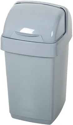 Productafbeelding van Addis 518460: Vuilnisbak voor badkamer of keuken, gemaakt van 100% gerecycled plastic