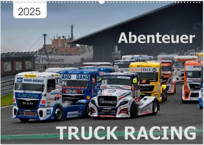 Produktbild von Abenteuer TRUCK RACING (Wandkalender 2025 DIN A2 quer), CALVENDO Monatskalender