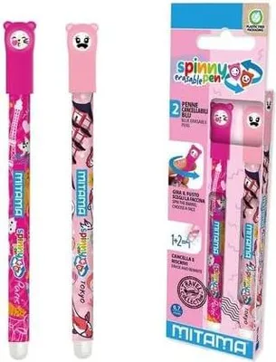 Produktbild von Roller "Spinny Pen", 0,7/0,35mm, löschbar, 2 Stück, Tokyo/Paris, MITAMA 63829-90161