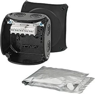 Obrázok produktu pre Hensel WP 0402 B, Polykarbonát, Čierna, 104 mm, 70 mm, 104 mm