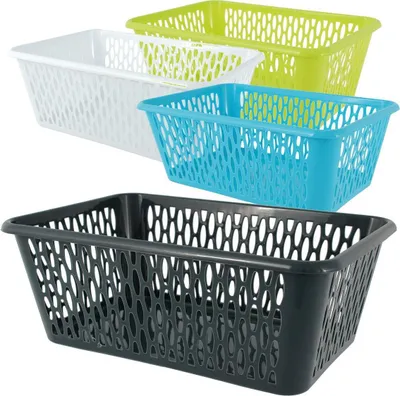 Produktbild von Universal Korb 30x20x10cm Polypropylen Kunststoff farbig - 1 Stück - Centi Haushaltsbedarf