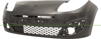 Produktbild von PRASCO Stoßstange Stoßfänger für RENAULT TWINGO II (CN0) Glatt Schwarz RN3061001