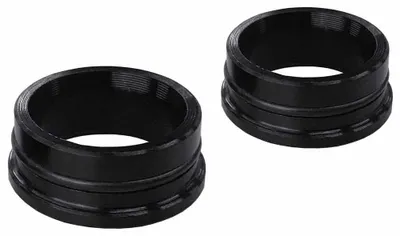 Produktbild von Miche Vorderrad-adapterringe 15x100 Auf 12x100 Mm Schwarz Schwarz One Size