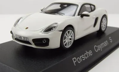 Produktbild von Norev 750037 Porsche Cayman S 2013 weiß 1:43