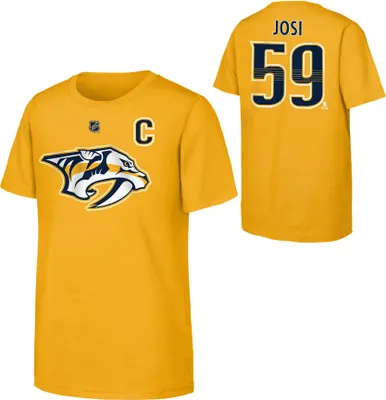 Obrázok produktu pre Detské tričko Roman Josi Nashville Predators NHL Flat Captains N&N Ctn Veľkosť: Kids S (6 - 8 rokov)