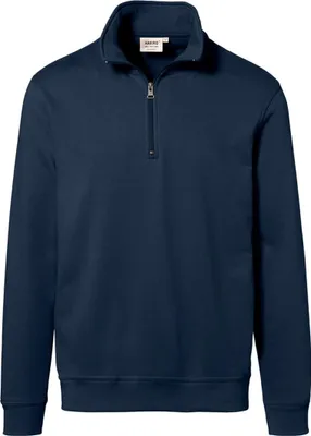 Produktbild von HAKRO Zip Sweatshirt Premium #451 Gr. L marine