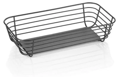 Produktbild von 4x GN Buffetkorb Steelnest, 1/3, Höhe 8 cm, Metall, pulverbeschichtet