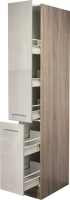 Obrázok produktu pre Potravinová skriňa Flex Well Nepal šírka 30 cm kašmírový odtieň lesklý