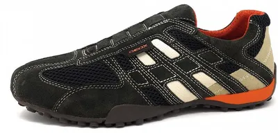 Immagine prodotto di Scarpe da uomo Geox Snake, modello sneaker/ciabatta, colore grigio, ideali per il tempo libero