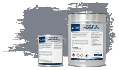 Image de Wixx 2KPolyuréthanePeinture Métal - RAL 7046 | Telegrays 2 - 10L