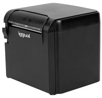 Produktbild von iggual TP9000, Thermodirekt, 203 x 203 DPI, 300 mm/sek, Kabelgebunden, Schwarz