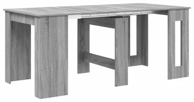 Obrázok produktu pre vidaXL Jedálenský stôl 180 x 85 x 75 cm drevotrieska, sivá, Sonoma