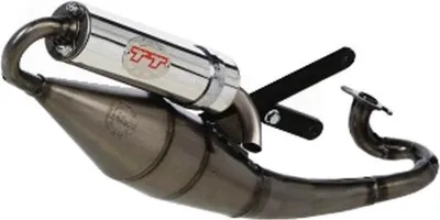 Image de LEOVINCE Silencieux "Handmade TT" acier inoxydable, En 4051, complet
