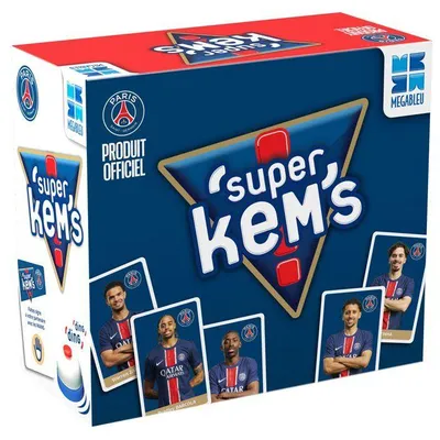 Imagen del producto de Super Kems Paris Saint-Germain - Juego de mesa - MEGABLEU - A partir de 6 años