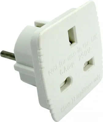 Image de Adaptateur Grande-Bretagne vers France avec terre ZENITECH