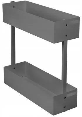 Produktbild von Smartt Anthrazitgrau Einbau-Cargokorb 20cm Vollauszug Dämpfung