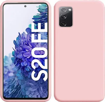 Produktbild von Galaxy S20 FE Hülle, LaimTop Flüssig Silikon Soft Gummi Schutzhülle für Samsung Galaxy S20 FE / S20 FE 5G Rosa