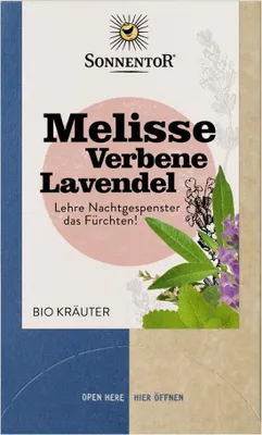 Image de Tisane à la mélisse, à la verveine et à la lavande - 18 sachets à double compartiment de 23,4 g