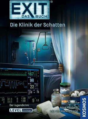 Produktbild von Kosmos EXIT Das Buch: Die Klinik der Schatten, Thrillers, Deutsch, Taschenbuch, 144 Seiten