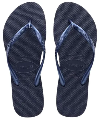 Zdjęcie produktu dla Sandały Havaianas Slim damskie, kolor granatowy, rozmiar 33/34 (EU)