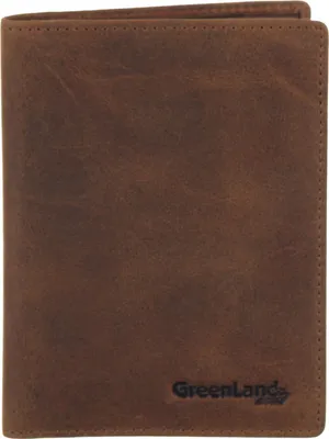 Produktbild von GreenLand Nature Leder Ausweisetui Monte Passport / Document Case Brown braun