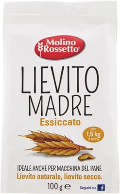 Produktbild von Lievito Madres Essiccato Hefe 100g - Molino Rossetto