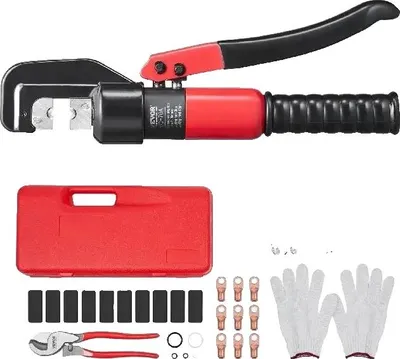 Zdjęcie produktu dla Narzędzie do zaciskania, system hydrauliczny, różne rozmiary kabli
