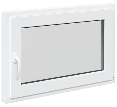 Zdjęcie produktu dla vidaXL Okno piwniczne RISOR 90 x 60 cm z PVC i szkła, białe
