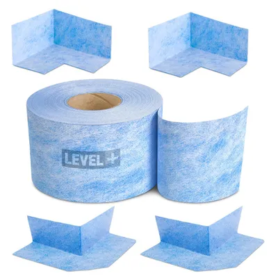 Zdjęcie produktu dla Zestaw do Hydroizolacji Taśma B04-20mb, Narożniki-4szt, LEVEL+ SETB21