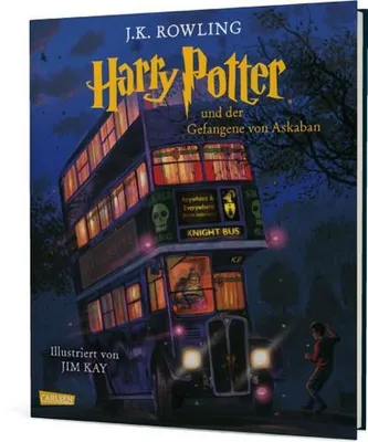 Produktbild von Harry Potter 3 und der Gefangene von Askaban (farbig illustrierte Schmuckausgabe)