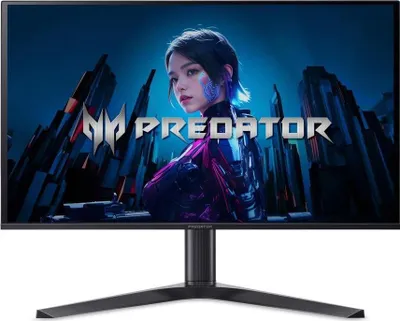 Produktbild von Acer Predator X27 QD-OLED X27X1bmiippruzx, 67,3 cm (26.5"), 3840 x 2160 Pixel, 4K Ultra HD, QD-OLED, 0,03 ms, Schwarz