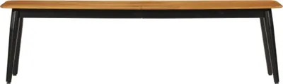 Immagine prodotto di Panca 160x40x45 cm in Legno Massello di Mango e Ferro